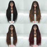32 Inches Braid Elegance and Versatility with Our Synthetic Lace Front Braided Wig Collection, Braided 9x6 Lace Front Wigs